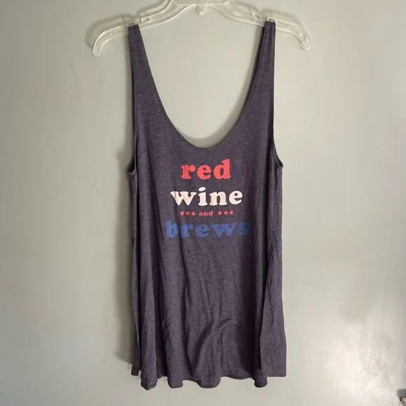 WildFox Red Wine And Brews Tank Top - Picture 3 of 7